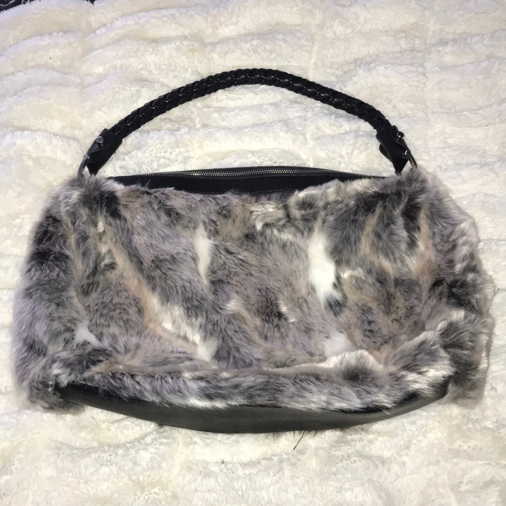 Brand new faux fur bag
